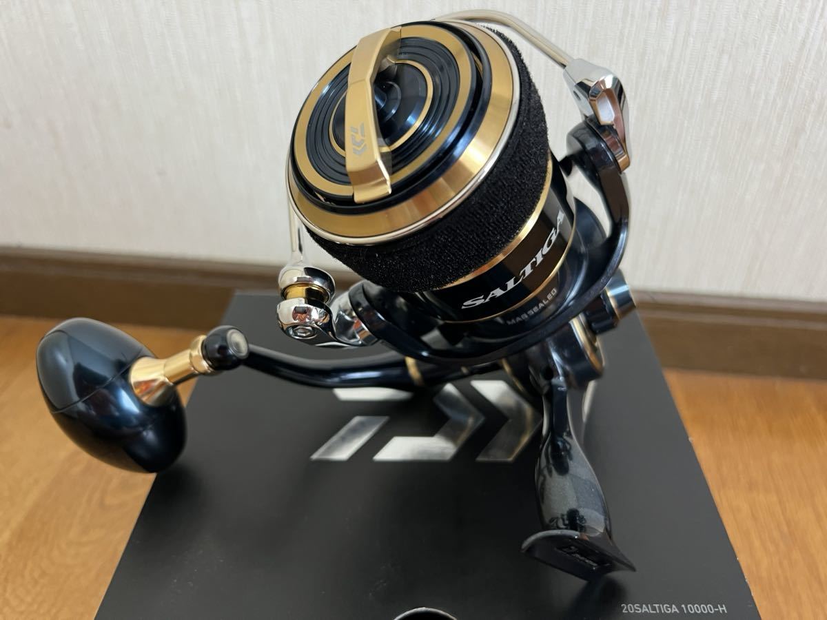 ダイワ ダイワ ソルティガ 10000H 美品 1回使用 25 ソルティガ 10000 H