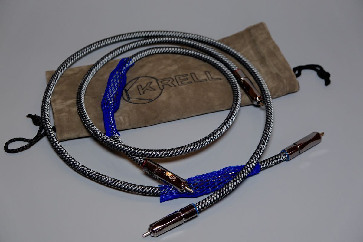 KRELL 超冷凍製作alpha単結晶銅フラッグシップ ハイエンドrca 1.0