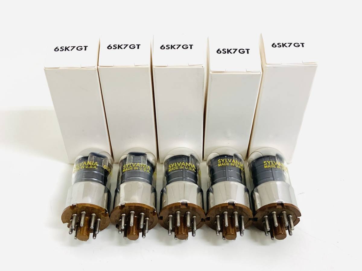 SYLVANIA シルバニア 真空管 6SK7GT 5本 ⑰