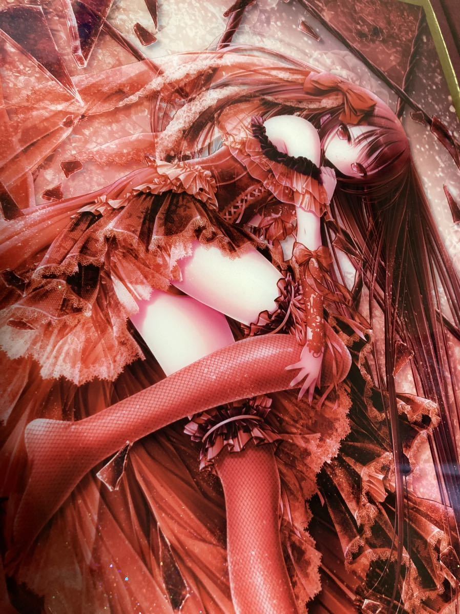 てぃんくる版画 「RED ROSE WORLD-SPECULAR COLLAPSE…