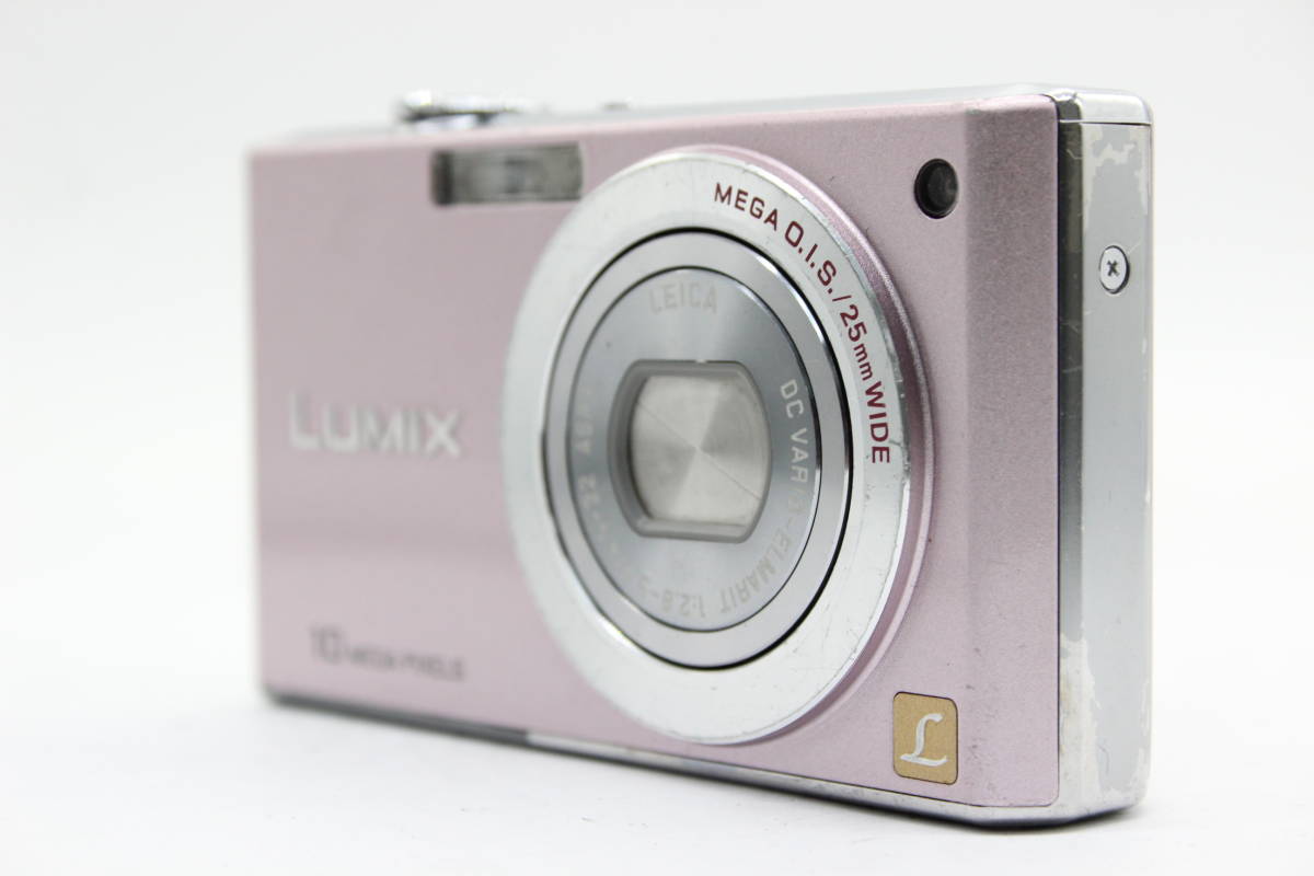 返品保証】 パナソニック Panasonic LUMIX DMC-FX37 ピンク 25mm Wide