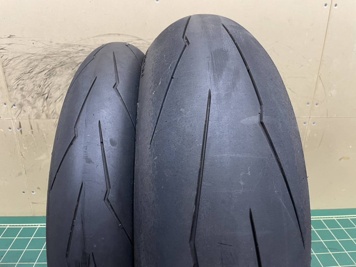 未使用品　スーパーコルサ 前後セット120/70 200/60 ZR17 ☆L24 売切り! ピレリ ディアブロ スーパーコルサSP V3 前後セット 120