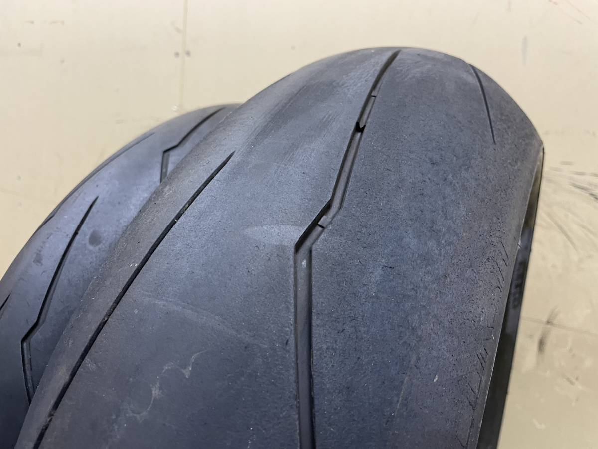 ☆L24 売切り! ピレリ ディアブロ スーパーコルサSP V3 前後セット 120