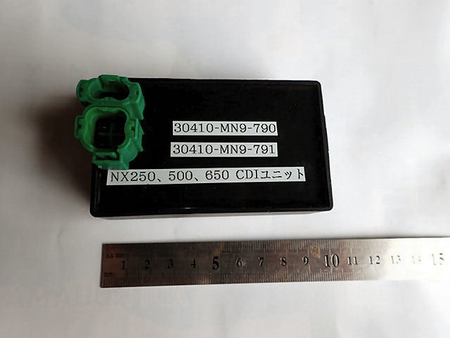  HONDA NX-250 500 650 サードパーティー製 CDI AX-1に使用出来ます 少しサイズが小さくなりました(ホンダ用)｜売買されたオークション情報、yahooの商品情報をアーカイブ公開 - オークファン ホンダ用