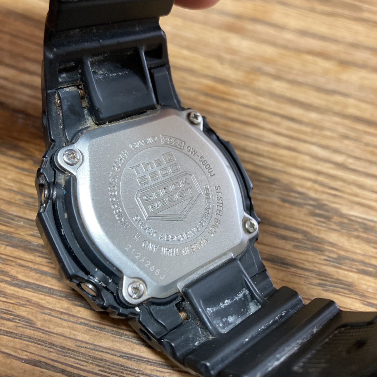 動作品】CASIO G-SHOCK GW-5600J The G タフソーラー WAVE CEPTOR G 