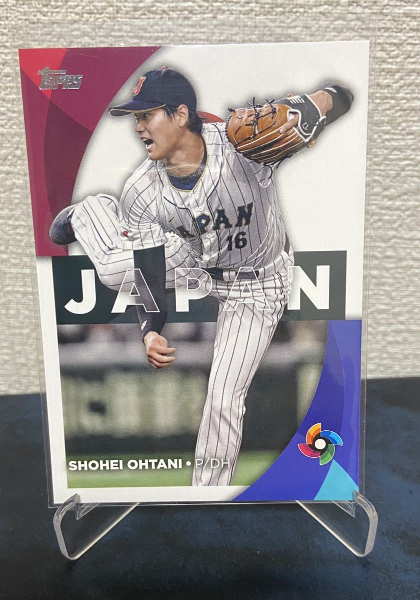 大谷翔平 MLB 2023 topps series2 WBC-11 インサートカード 侍ジャパン 