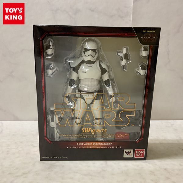 1円〜 未開封 BANDAI S.H.Figuarts STAR WARS THE LAST JEDI ファースト・オーダー ストームトルーパー スペシャルセット