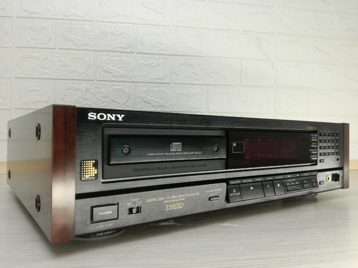 Yahoo!オークション cdp-338esd」の落札相場・落札価格 「sony Sony 