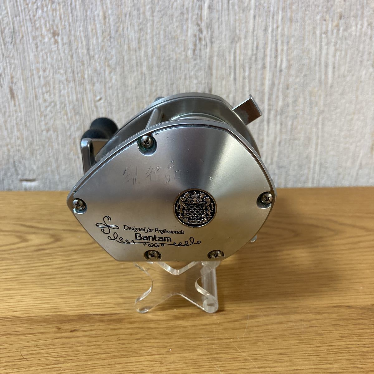 動作確認済】SHIMANO Bantam 400 オールドベイトリール 袋付 SHIMANO