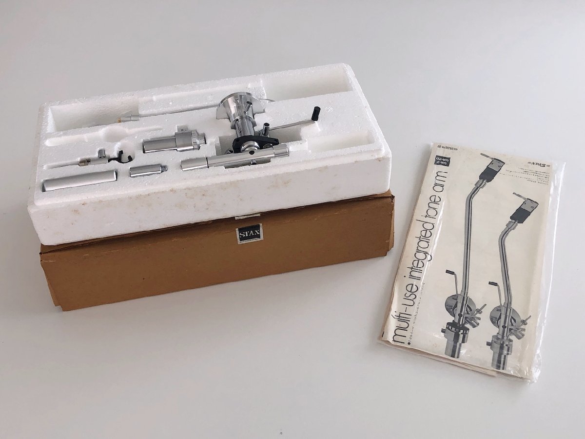 STAX UA-7 付属品 (一部欠品) 元箱付き トーンアーム スタックス 現状品