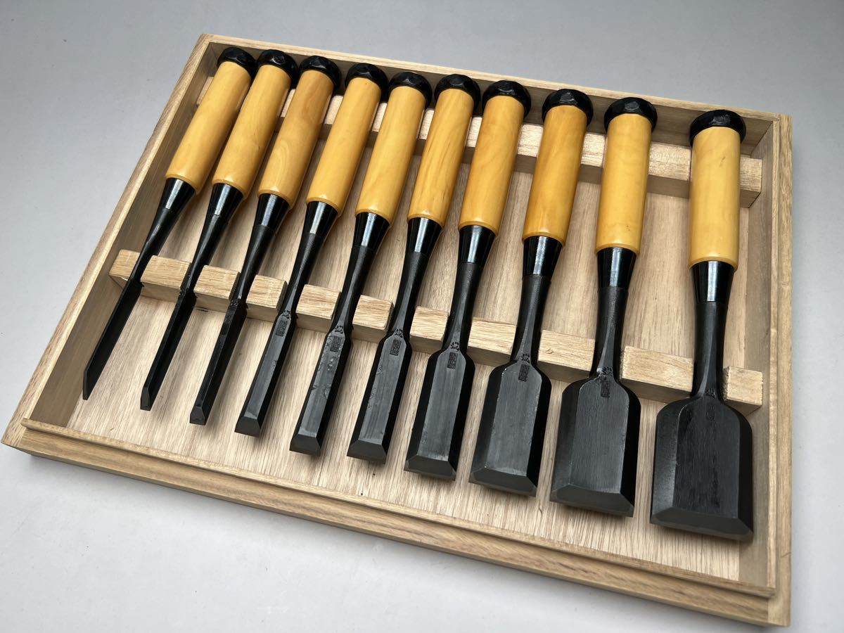 三代目國慶作年輪組鑿12ほん