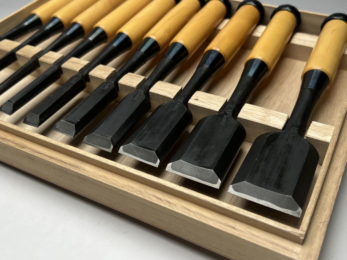 三代目國慶作年輪組鑿12ほん