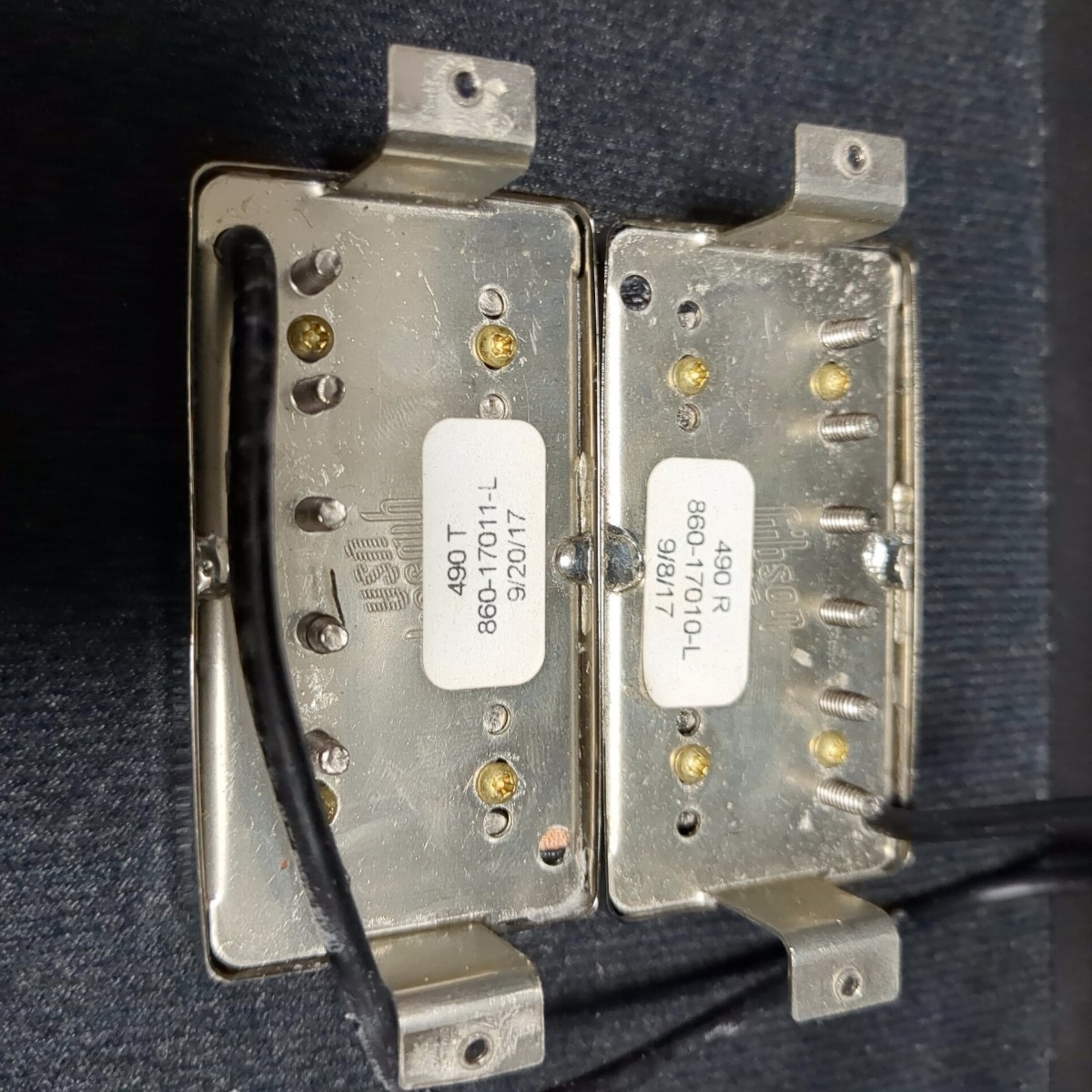 説明文必読]gibson 490R 運ぶ 498Tハムバッカーピックアップ セット
