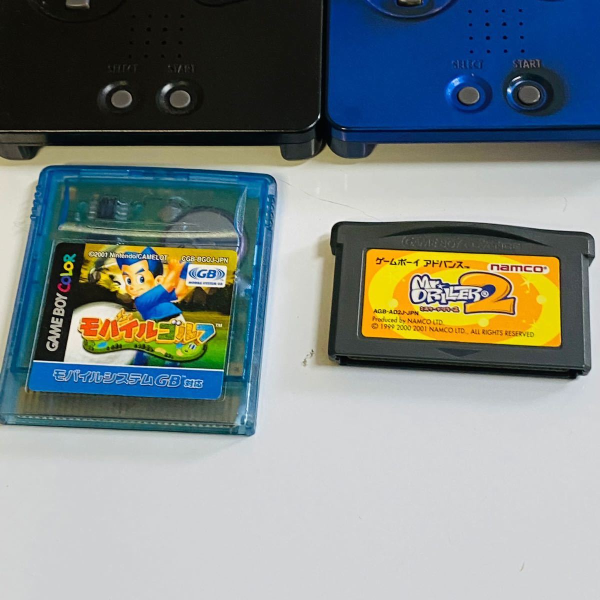 W-0033.現状ジャンク 箱無 GBA ゲームボーイアドバンスSP AGS-001