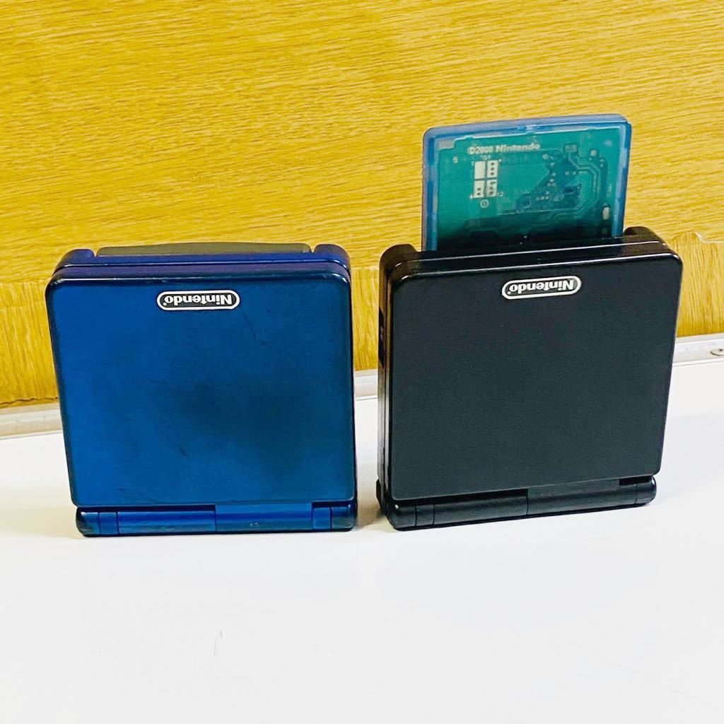 W-0033.現状ジャンク 箱無 GBA ゲームボーイアドバンスSP AGS-001