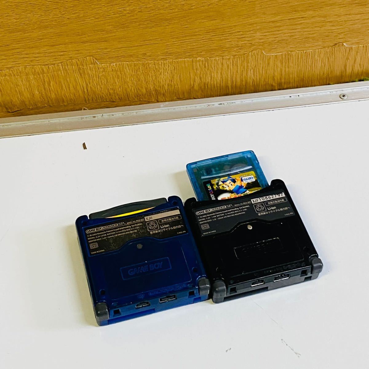 W-0033.現状ジャンク 箱無 GBA ゲームボーイアドバンスSP AGS-001