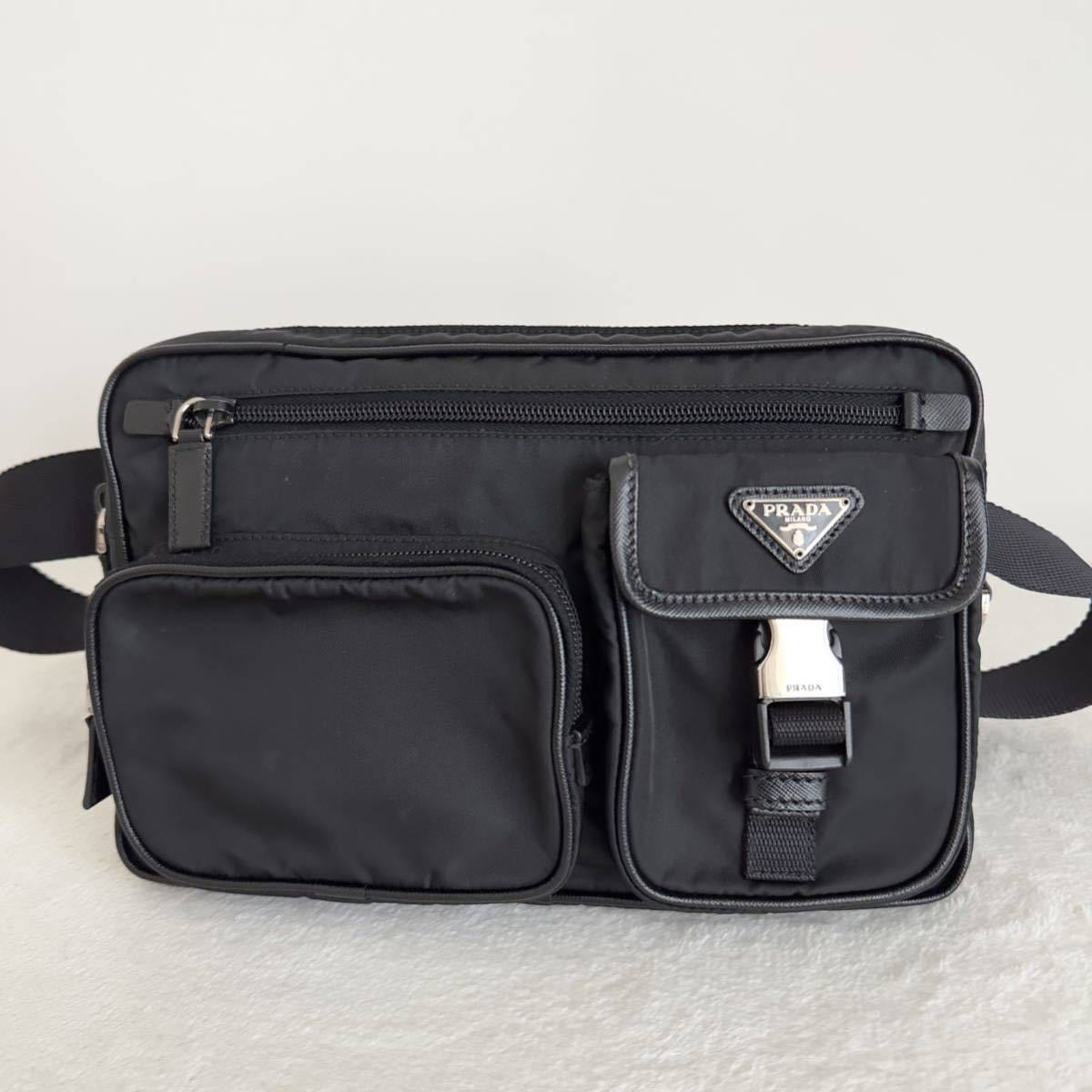 1円~ 希少 PRADA プラダ ウエストバッグ ボディバッグ ウエスト 1円~ 希少 PRADA プラダ ウエストバッグ ボディバッグ ウエスト