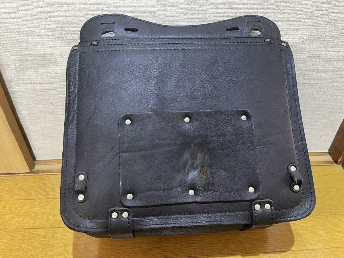 売切！ラフテール Rough Tail 本革 サドルバッグ レザー 高級 質感最高 