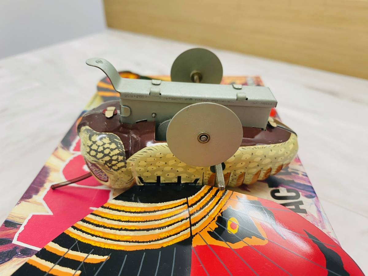 G2707 1円 ビリケン商会 モスラ成虫 東宝怪獣 モスラ ブリキ ゼンマイ 