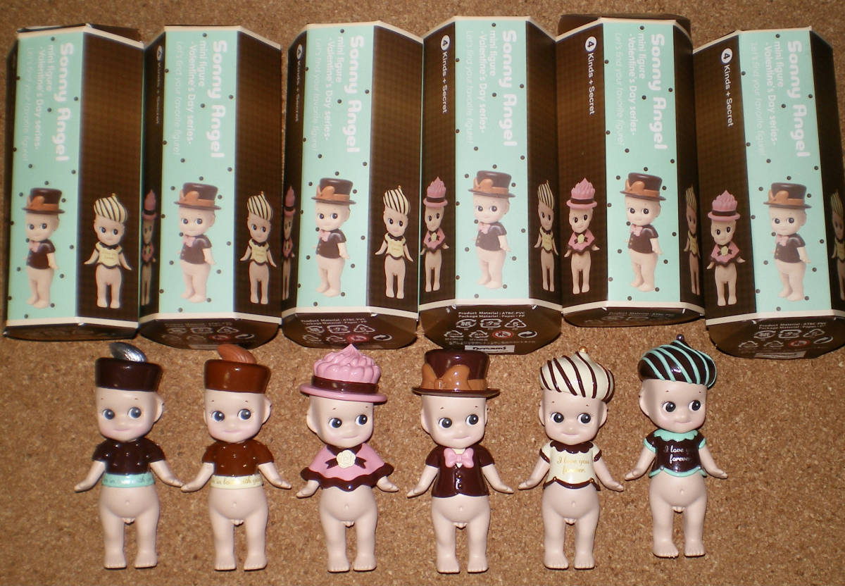 食玩☆袋未開封☆キューピー ハッピーコレクション ～愛のおくりもの