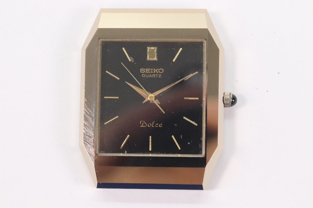 SEIKO セイコー Dolce ドルチェ 6030-5400 クォーツ 腕時計 フェイス