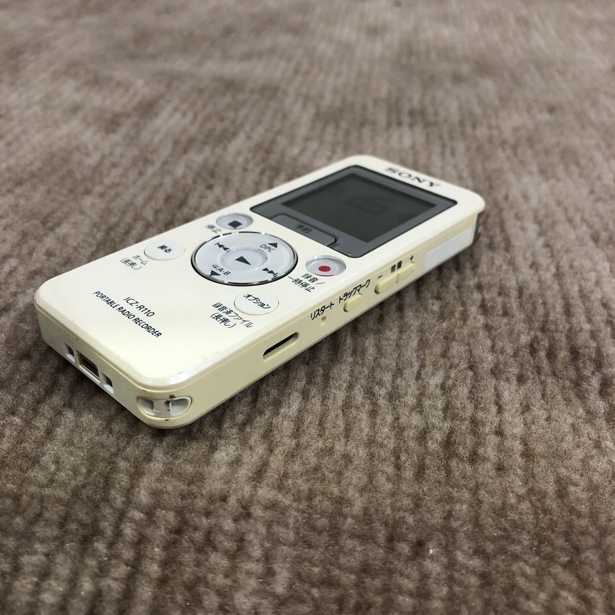 SONY ソニー ICZ-R110 ポータブル ラジオ レコーダー IC SONY ソニー ICZ-R110 ポータブル ラジオ レコーダー IC