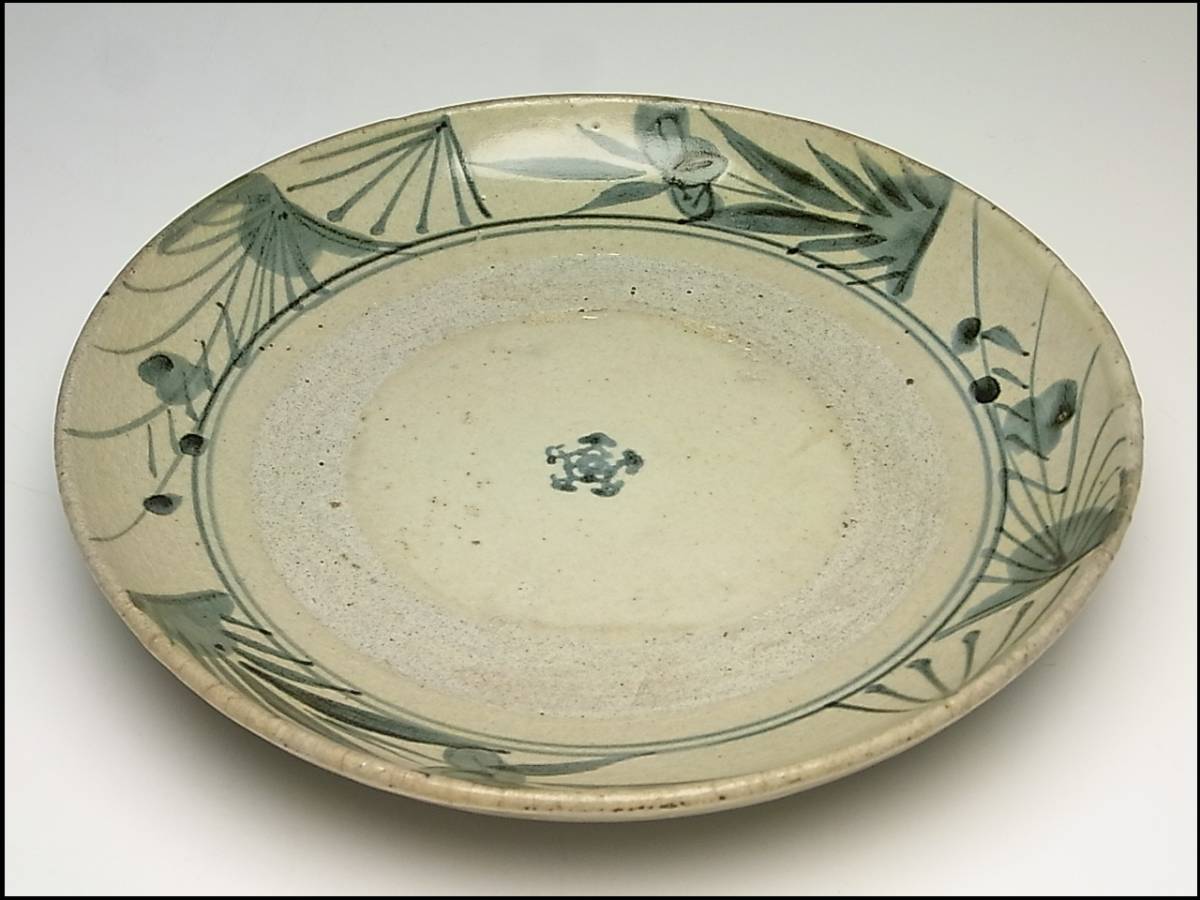 波佐見 くらわんか 染付 唐草文 江戸期 古伊万里 草花文 古伊万里