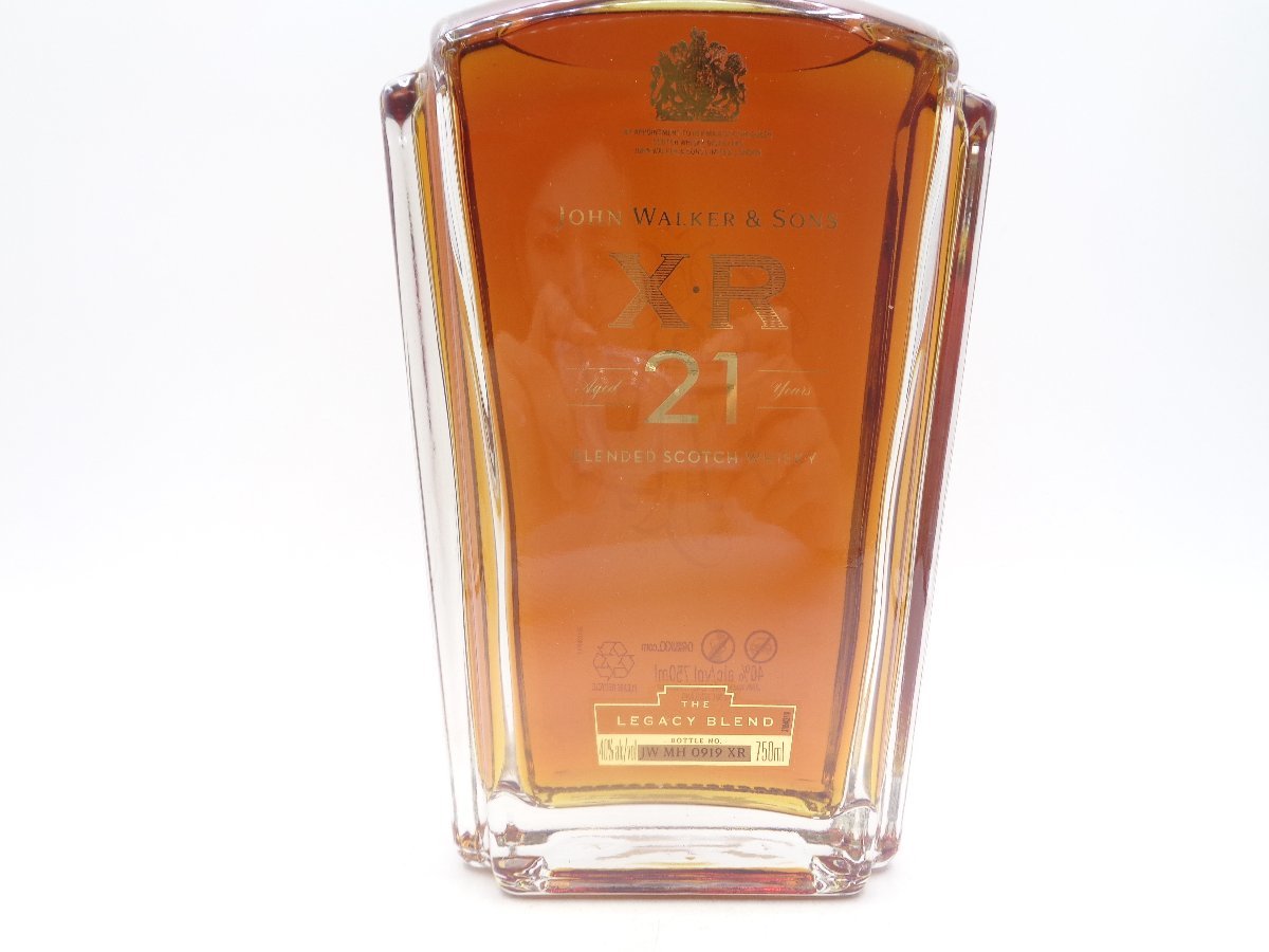 JOHNNIE WALKER XR 21年 ジョニー ウォーカー スコッチ ウイスキー 箱