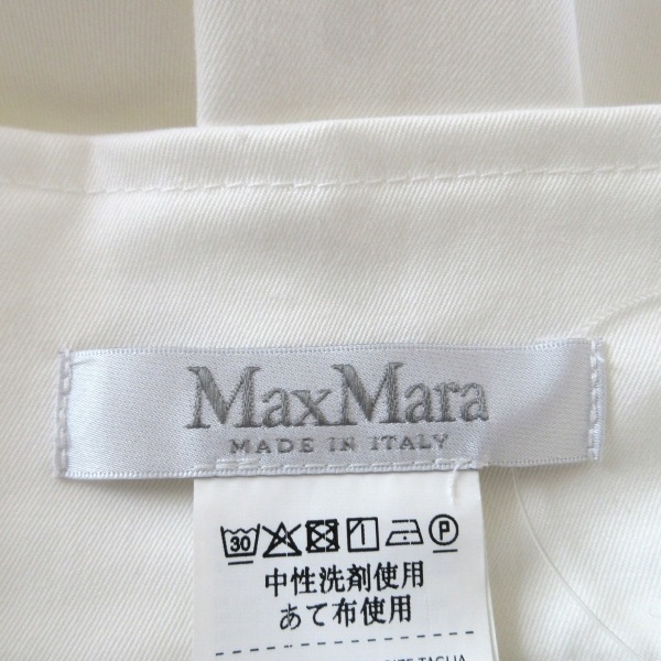 マックスマーラ Max Mara パンツ サイズ44(I) L - 白 レディース フル