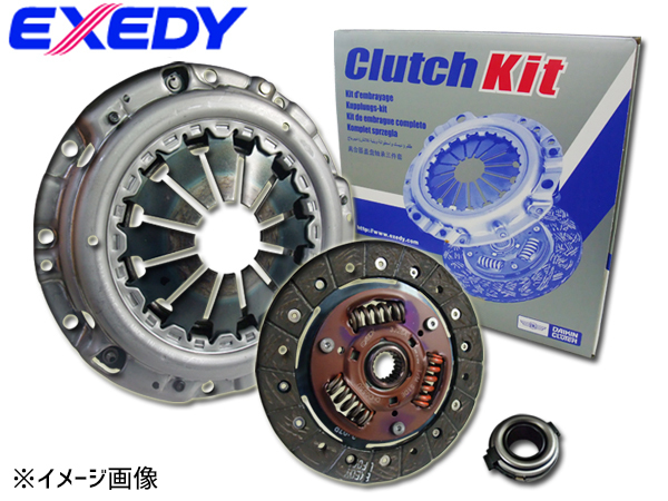 【新品，爆買い】 クラッチ 3点 キット ハイゼット S321V H19/12～H30/12 カバー ディスク ベアリング 送料無料