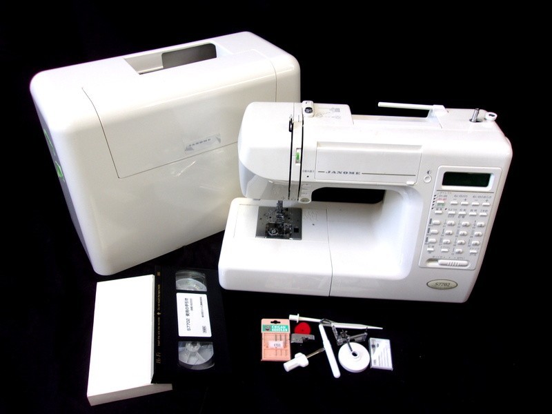 1000円スタート ミシン JANOME ジャノメ S7702 Model840 ハンド