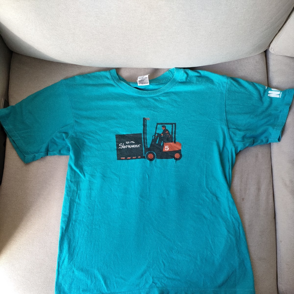 シェンムー フォークリフト tシャツ XL シェンムー SHENMUE シャツ