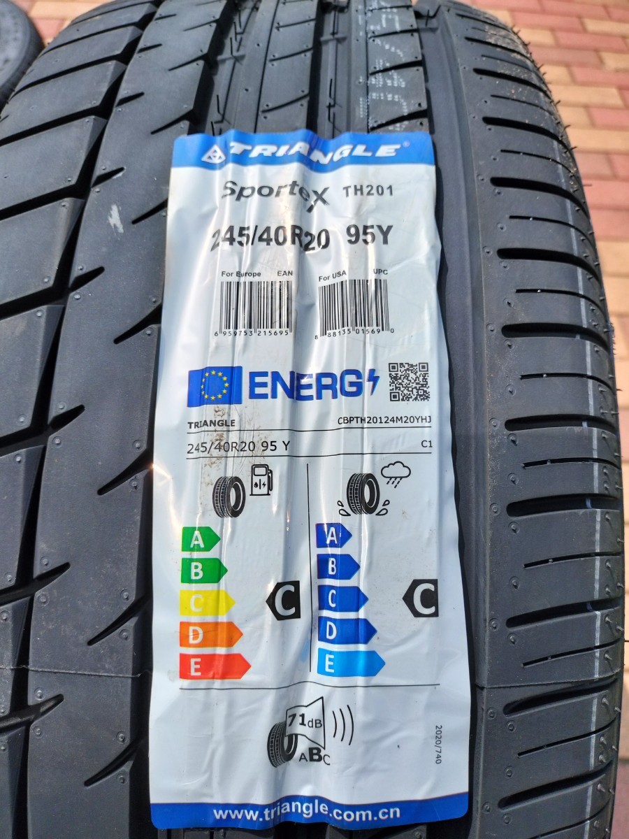 タイヤ 245/40R20 2023年 新品タイヤ レクサス LEXUS RX 20インチ 純正