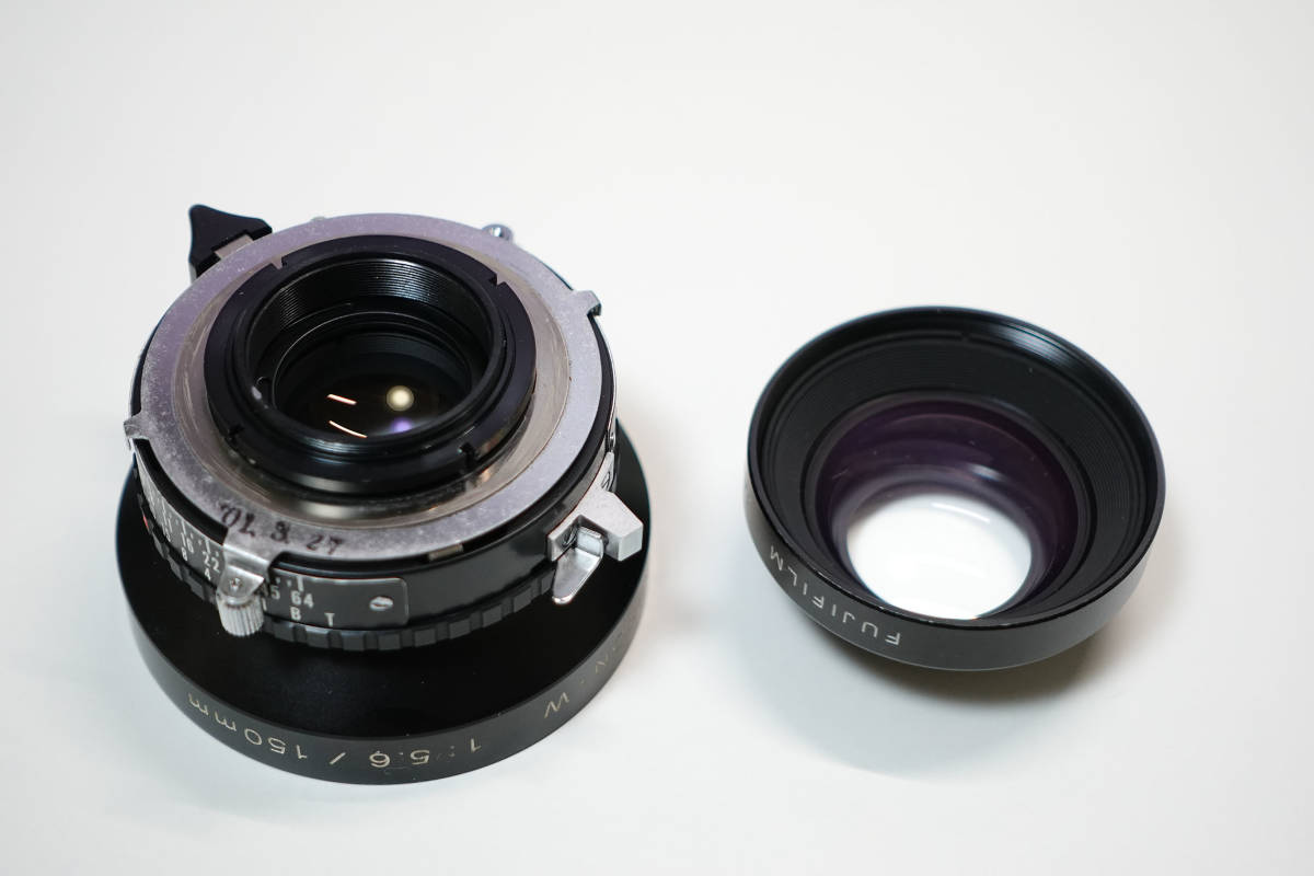CM Fujinon フジノン 150mm f5.6 大判用レンズ ボード・前キャップなし