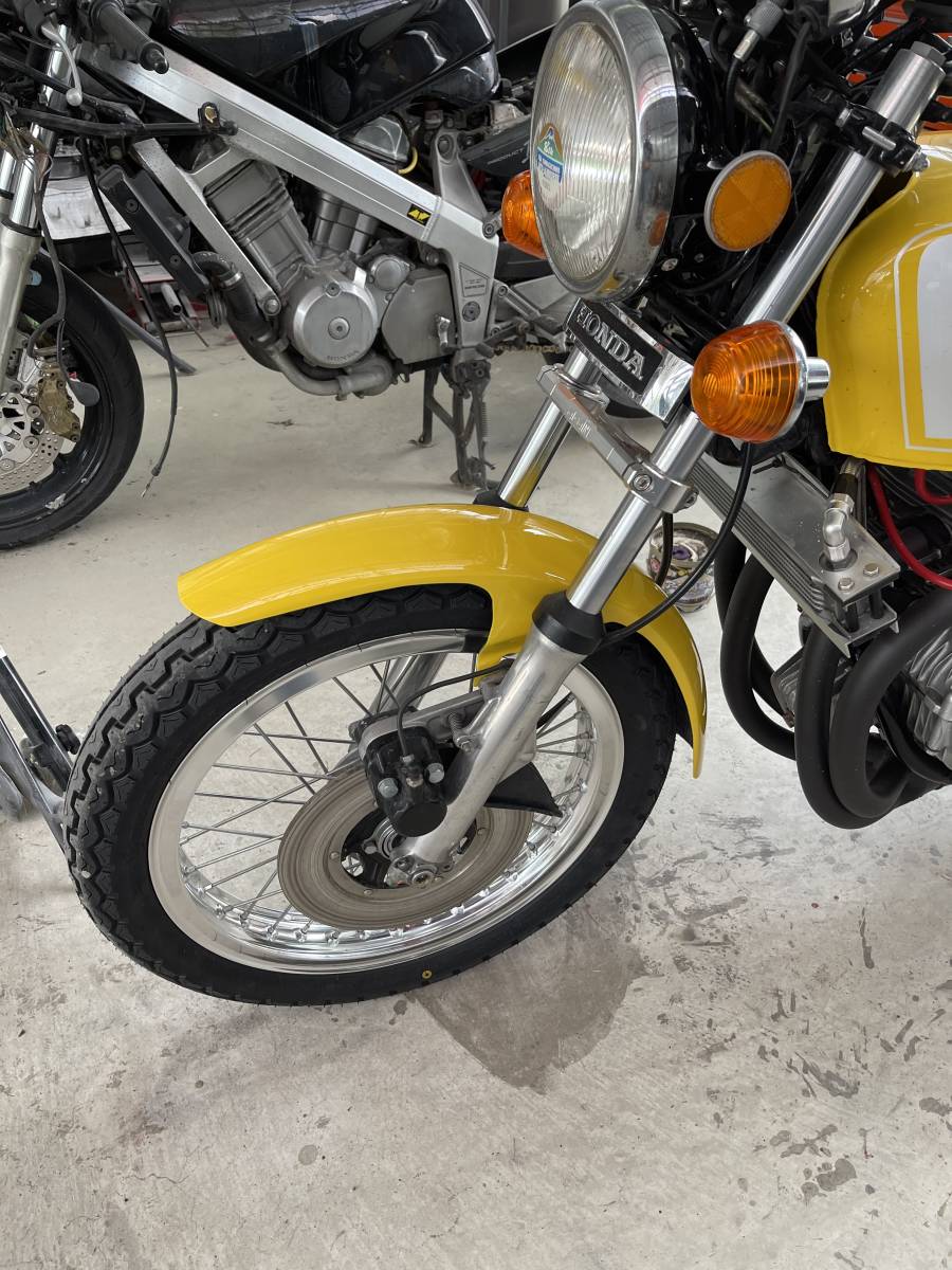 【CB400F】ガゼルフェンダー CB400F FRPフロントフェンダー 検ガゼルフェンダーCJタイプ cb400f