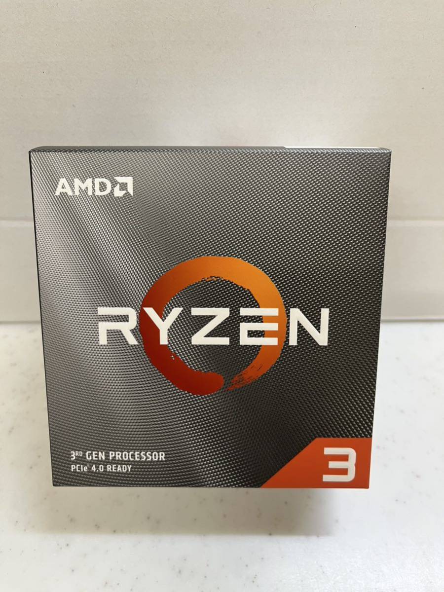 ☆　AMD　Ryzen　3 3300X 新品・未開封　（約７か月の保証あり）　☆