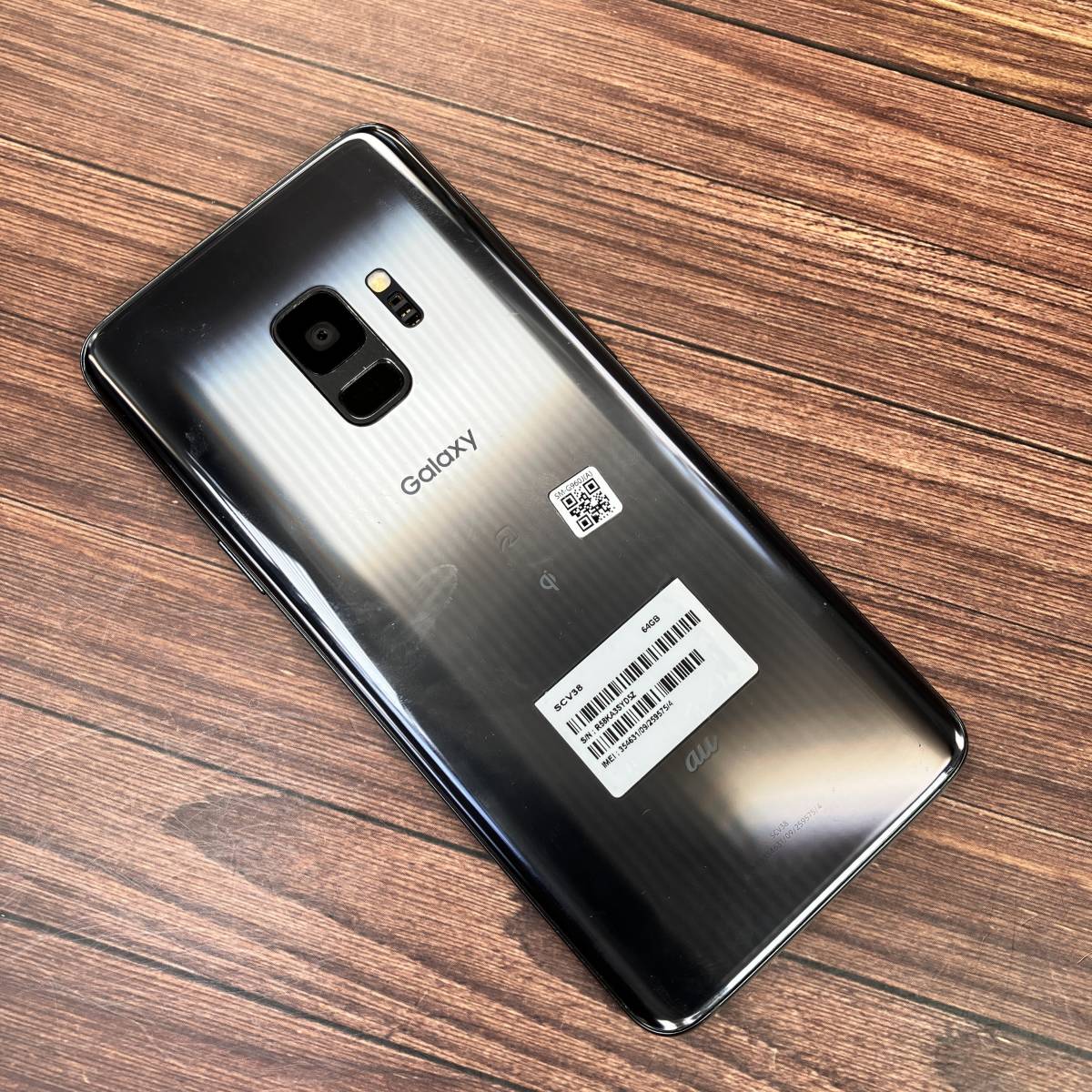 au SCV38 SAMSUNG Galaxy S9 ブラック 利用制限○ #446TE 公式