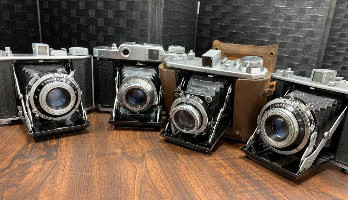 Olympus Six 蛇腹式中判フィルムカメラ Olympus SIX 本体 蛇腹