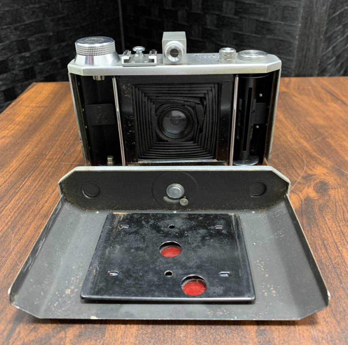 7721A 【コレクター必見♪】☆蛇腹カメラ 4台まとめ MAMIYA-6/Olympus