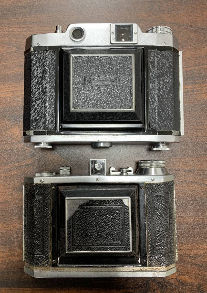 7721A 【コレクター必見♪】☆蛇腹カメラ 4台まとめ MAMIYA-6/Olympus
