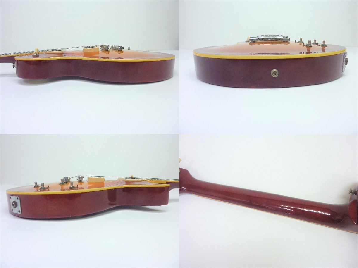 お客 orville⁄オービルレスポールモデル エレキギター チェリー 良品