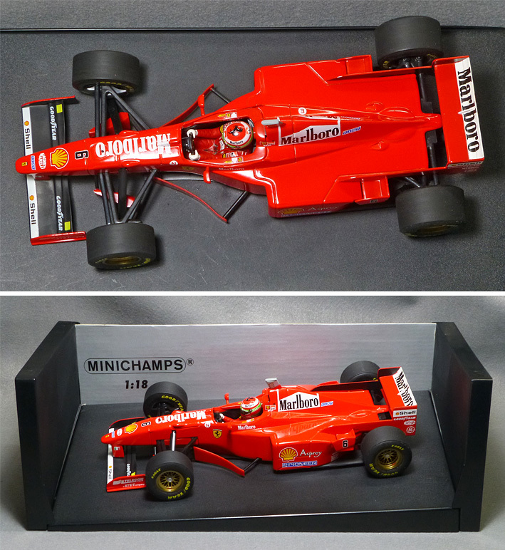 1/18スケール フェラーリ F310B（No.6/エディ・アーバイン