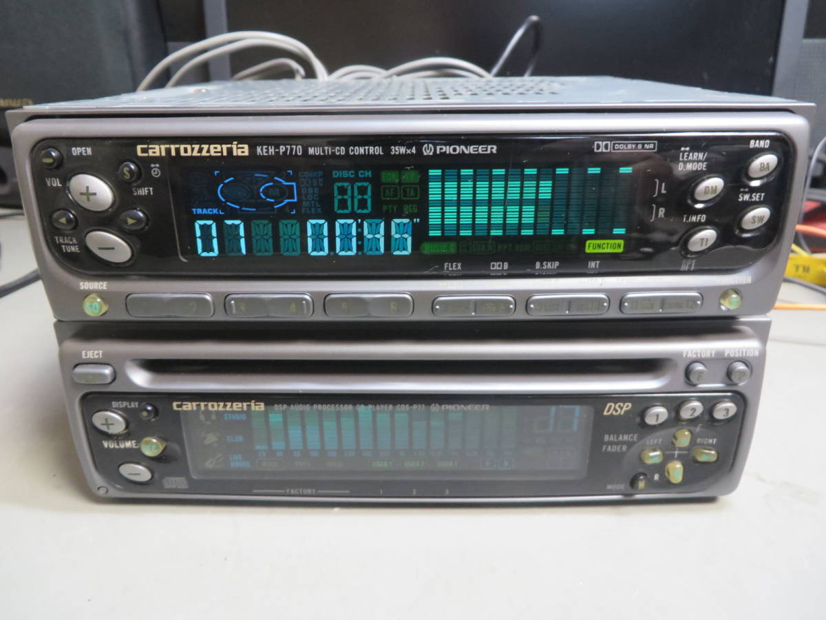 カロッツェリア carrozzeria 旧車に carrozzeria KEH-P770 CDS-P77 美