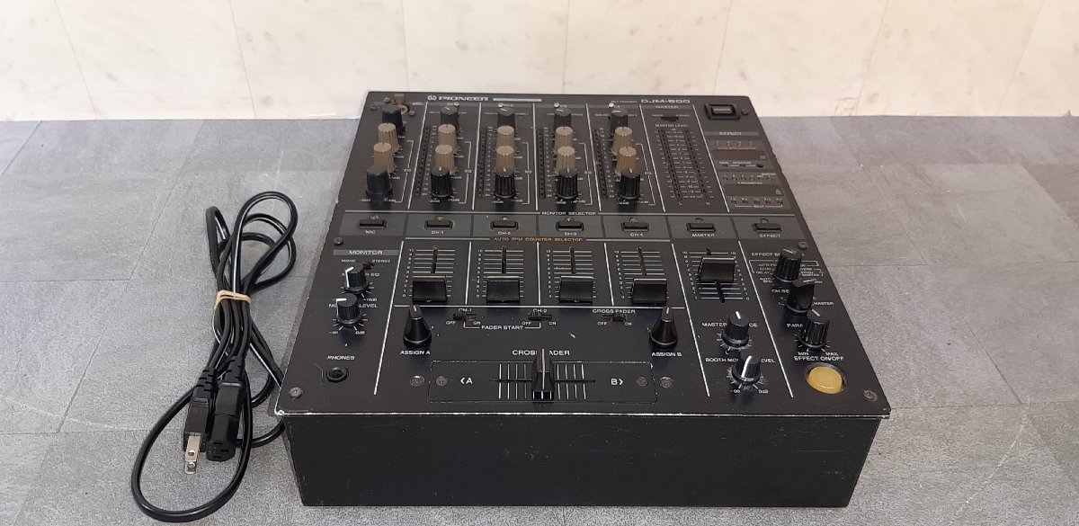 SALE，定番 08S77□Pioneer DJミキサー DJM-500□