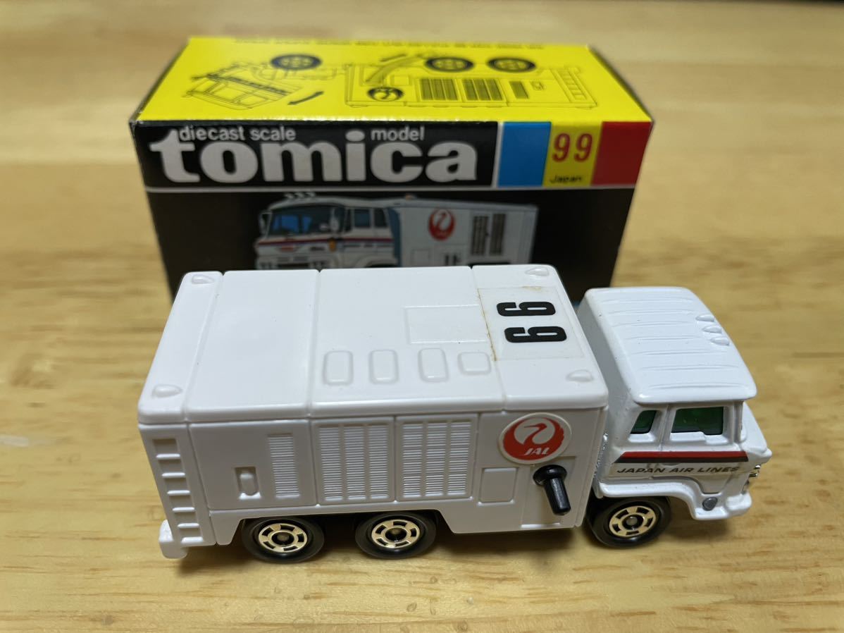 トミカ 黒箱 99 日本航空 空調車