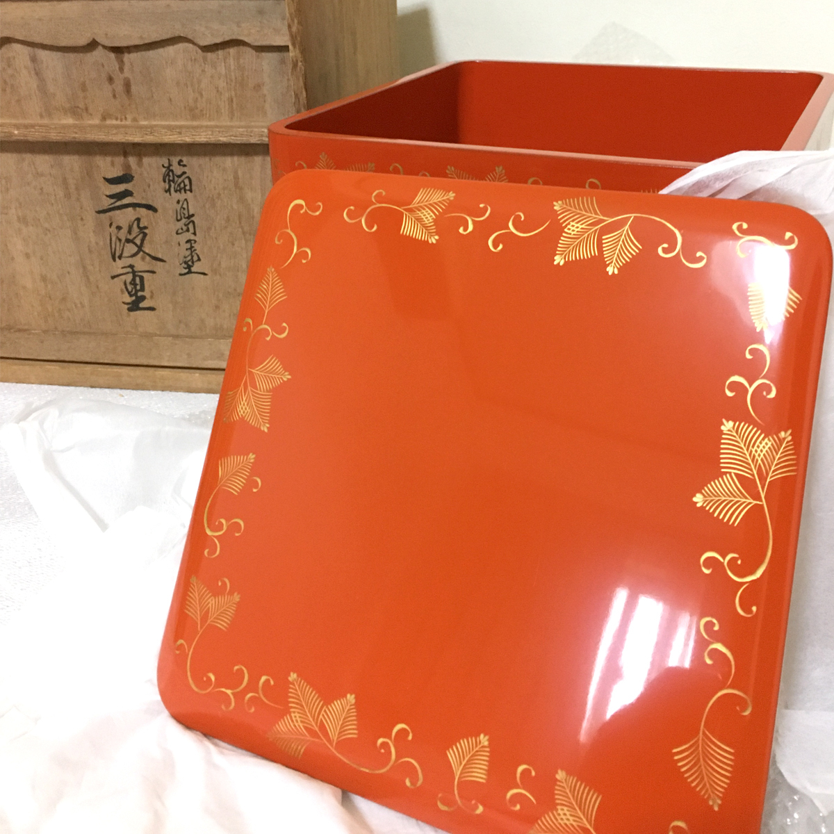 2026年最新Yahoo!オークション -輪島塗 重箱 三段(工芸品)の