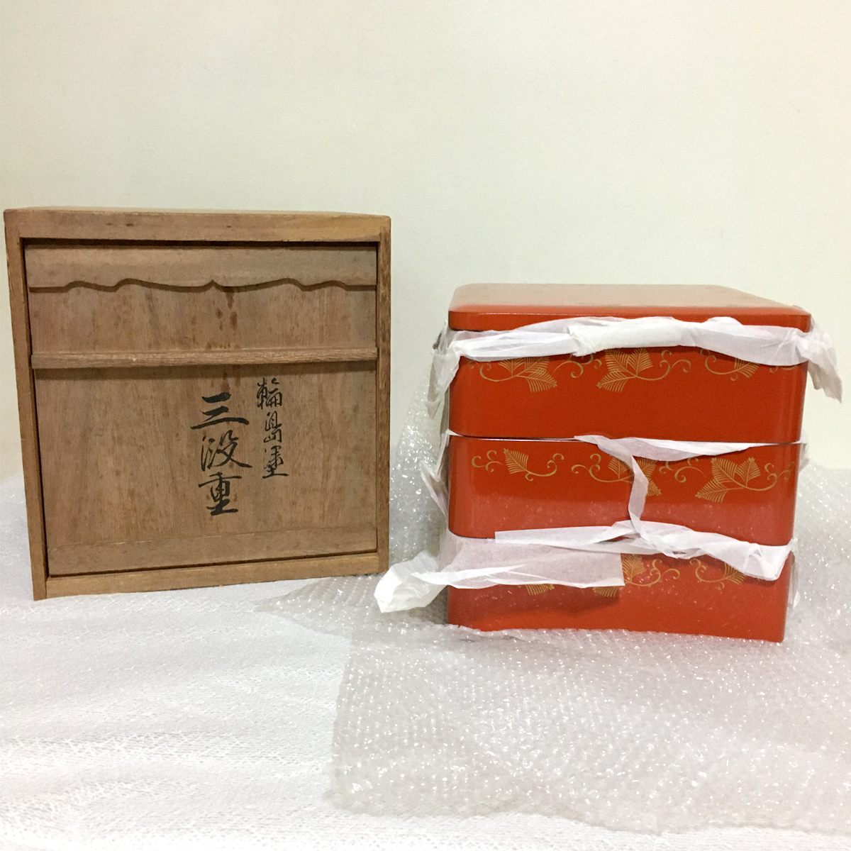 2026年最新Yahoo!オークション -輪島塗 重箱 三段(工芸品)の