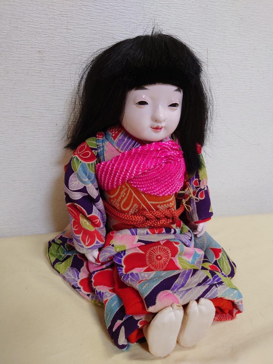 藤村明光 市松人形 (藤村光環) 抱き人形 女の子 30cm 公式通販 市松