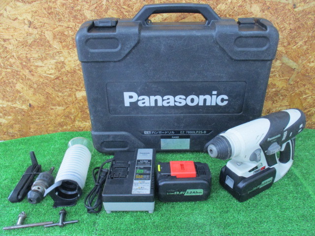 充電ハンマードリル パナソニック(Panasonic) 28.8V 本体のみ 3.4Ah 