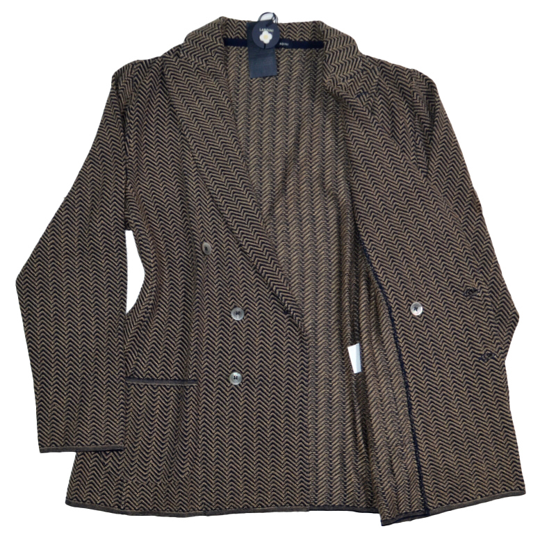 新品】10.1万 リネン50％ ブートニエール付属 LARDINI ラルディーニ